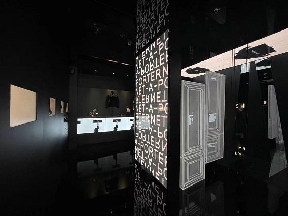 2021 NET A PORTER 新天地快闪店设计制作